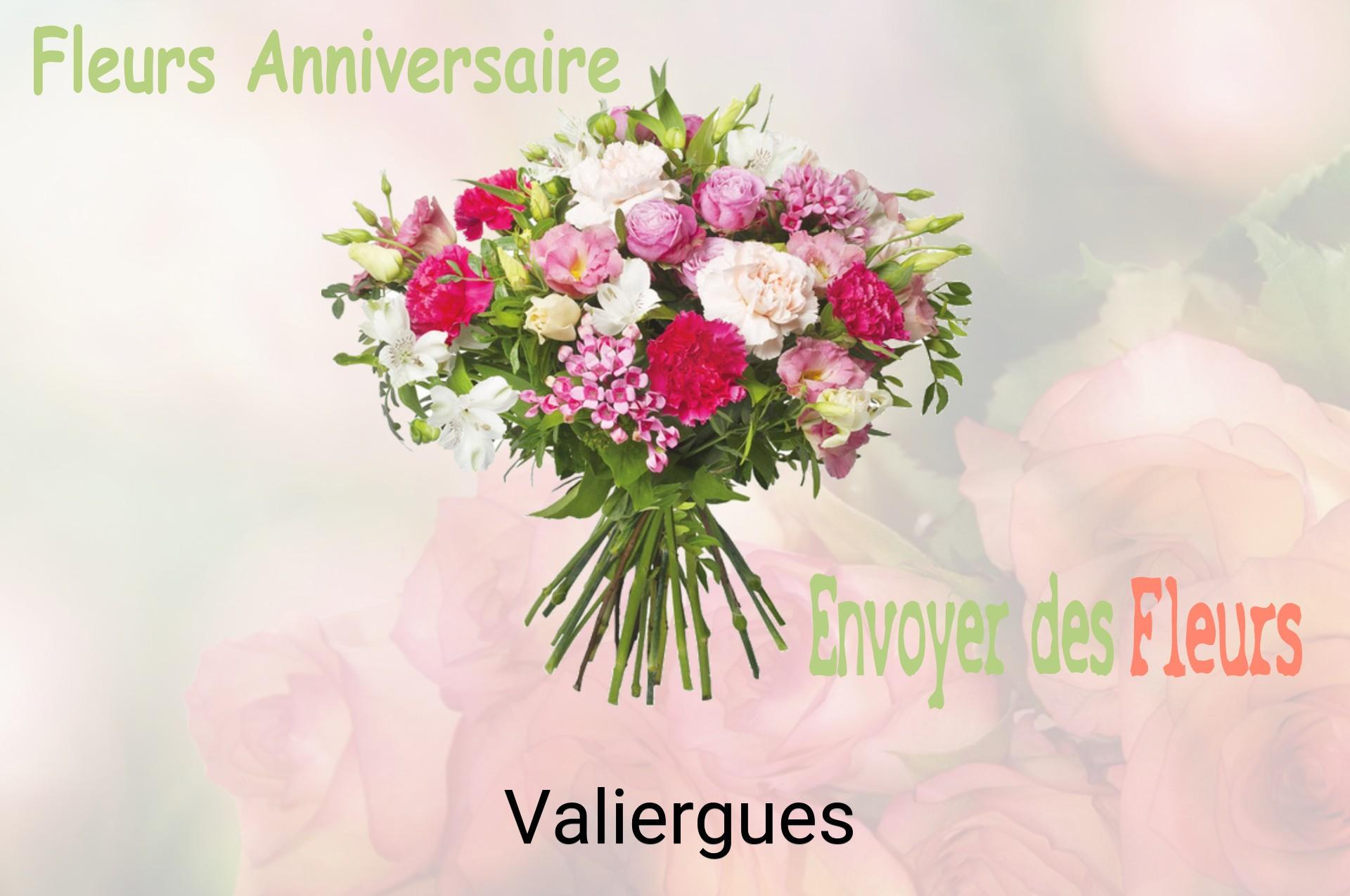 Bouquet de fleurs d’anniversaire livré à Valiergues